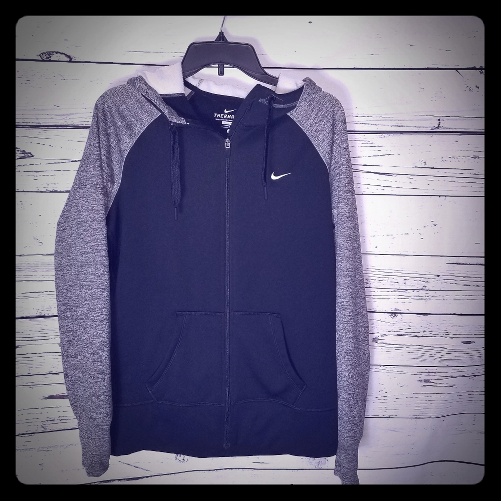 Mens nike therma-fit zip up hoodie